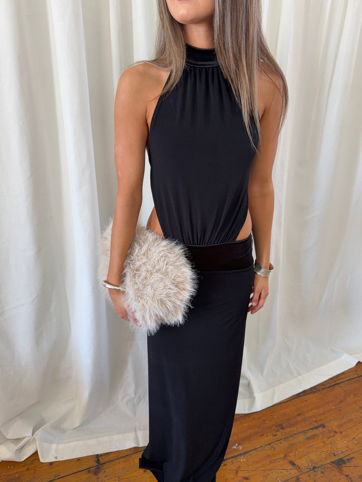 La Marie Ondre Dress Black