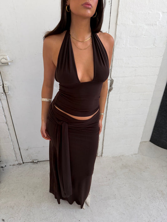 La Marie Sofia Set Brown