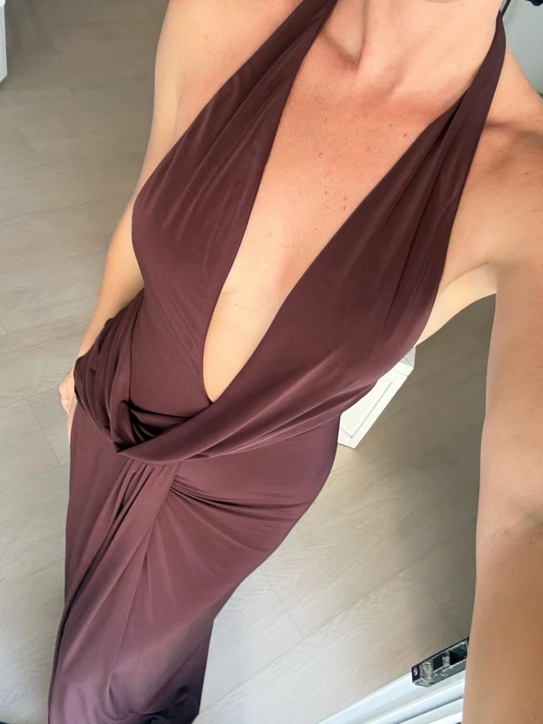 Natalie Rolt Winona Gown Espresso