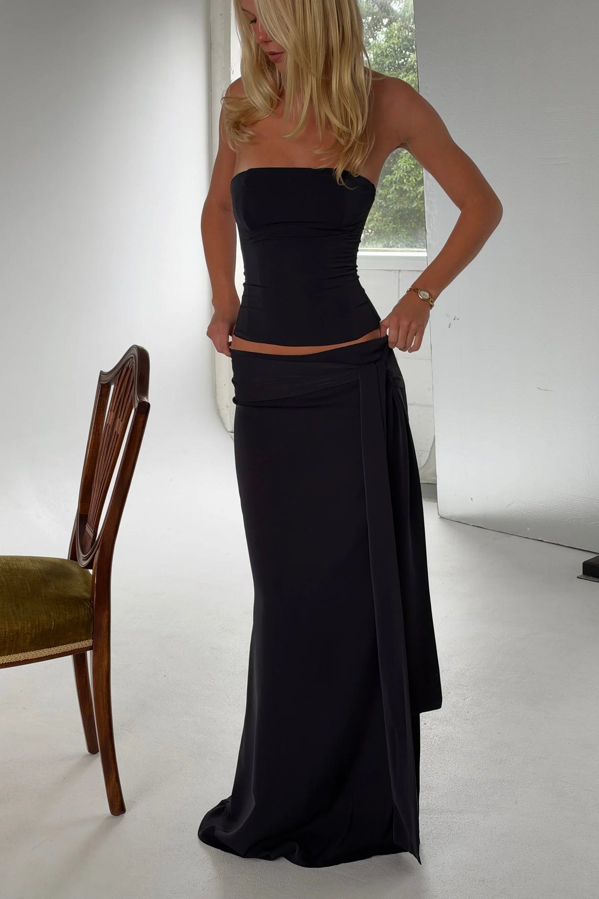 Sabelle Charlotte Corset Set Midnight