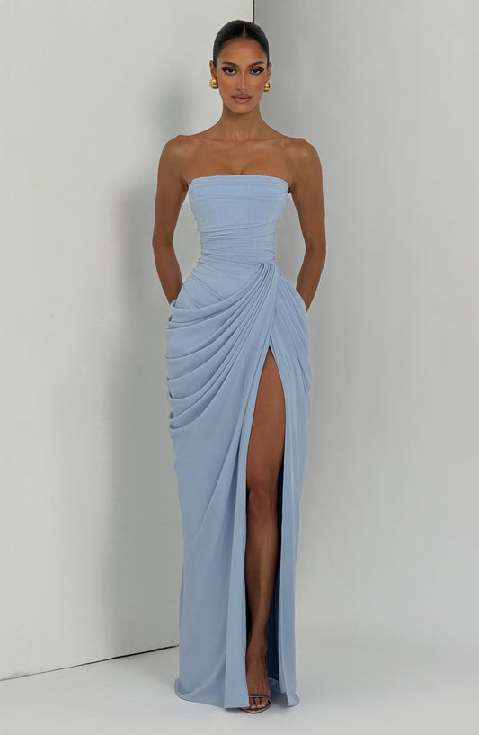 Babyboo Crya Maxi Dress - Glacier Blue