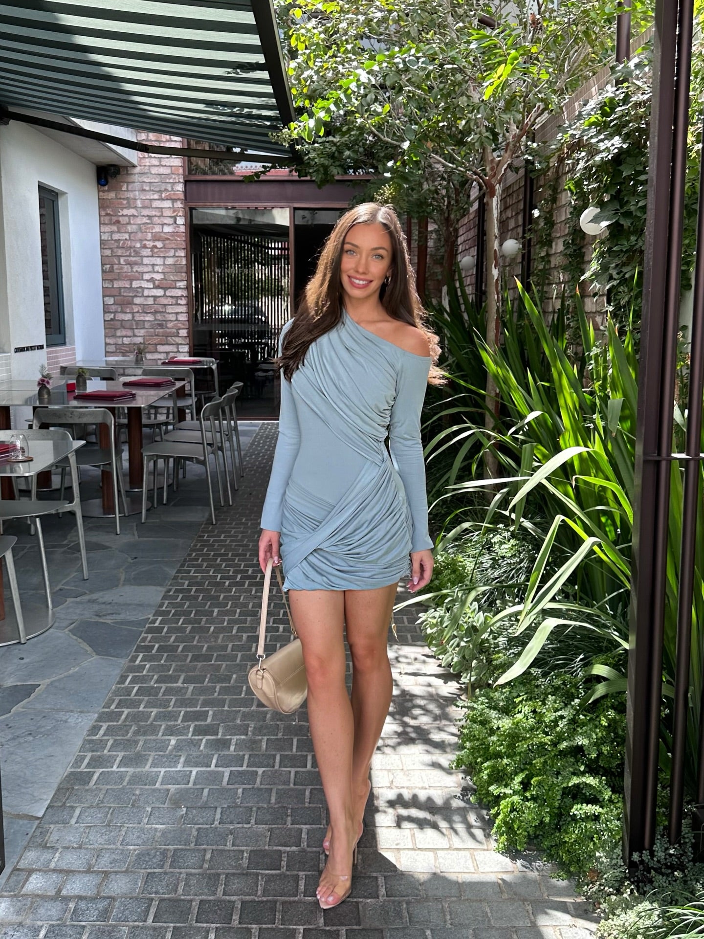Benni Otto Long Sleeve Mini Dress
