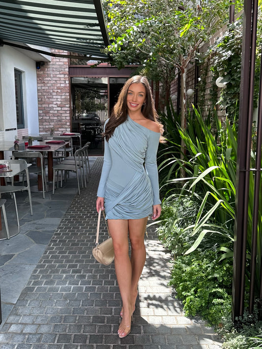 Benni Otto Long Sleeve Mini Dress