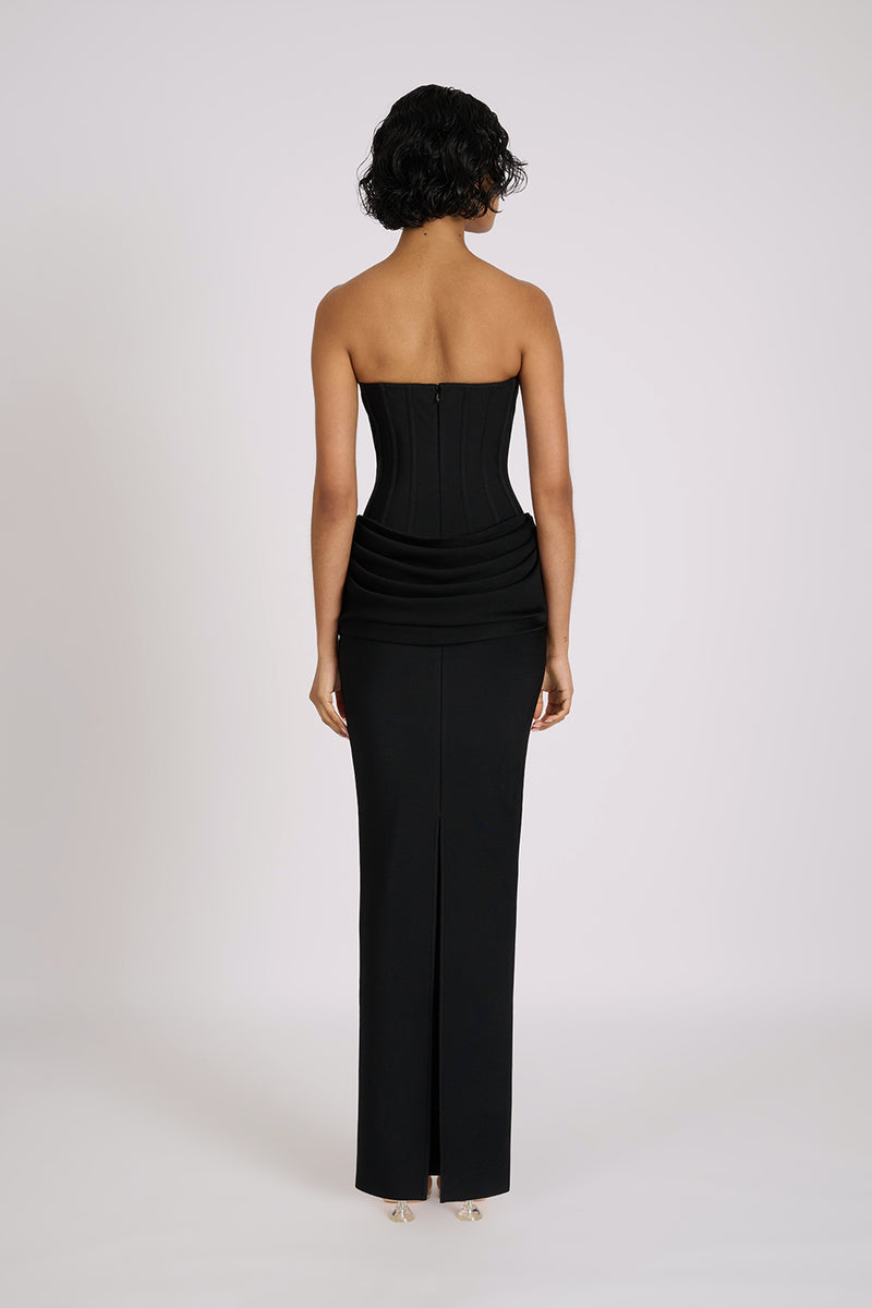 Eliyah the Label Hilda Gown Black