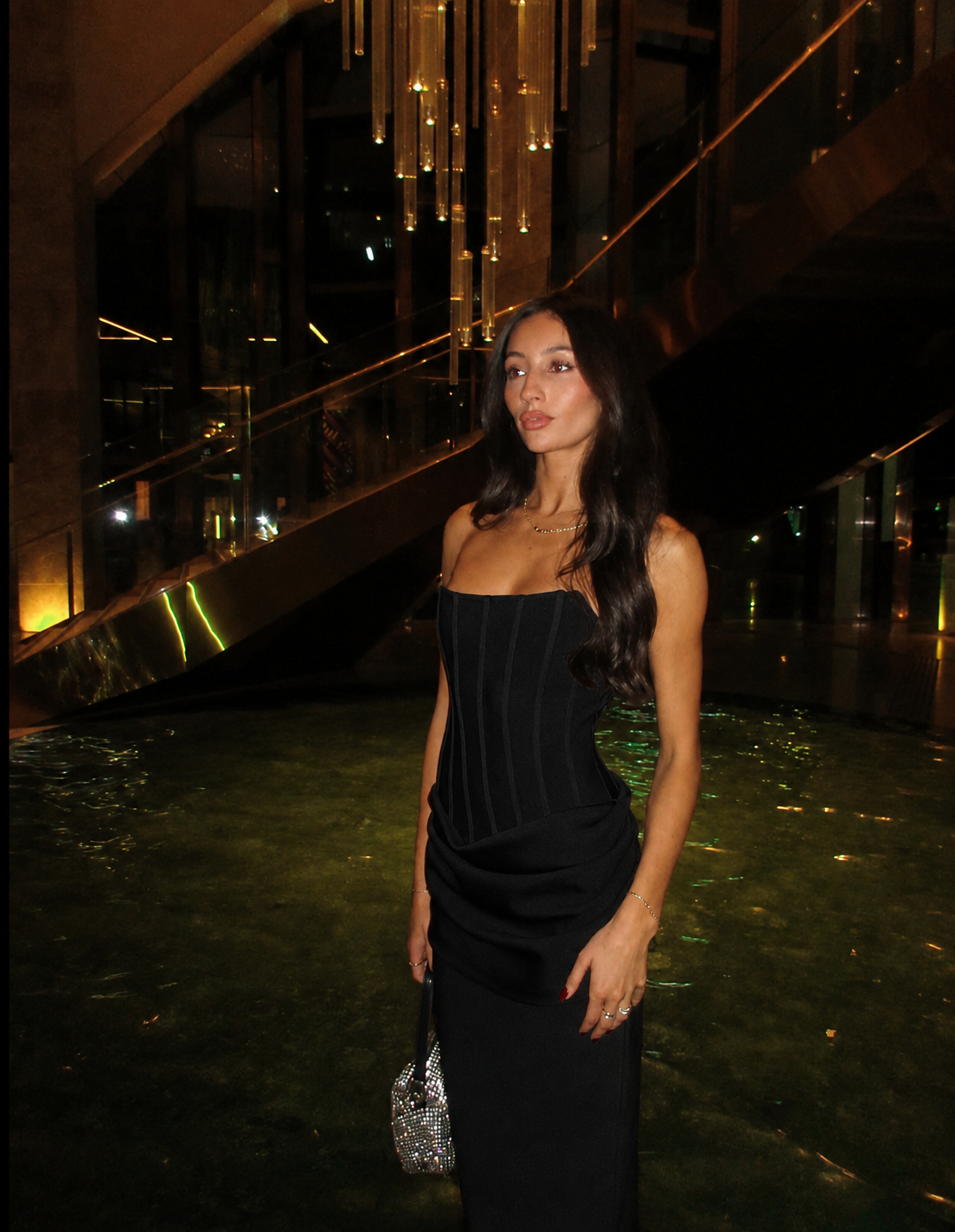 Eliyah the Label Hilda Gown Black