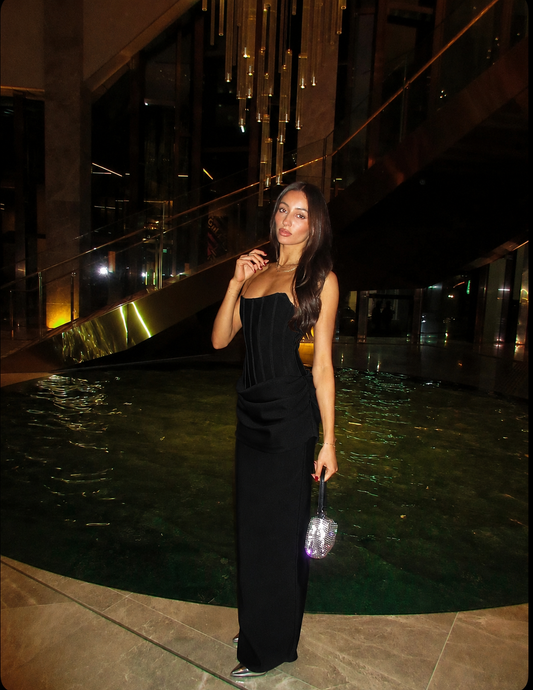 Eliyah the Label Hilda Gown Black