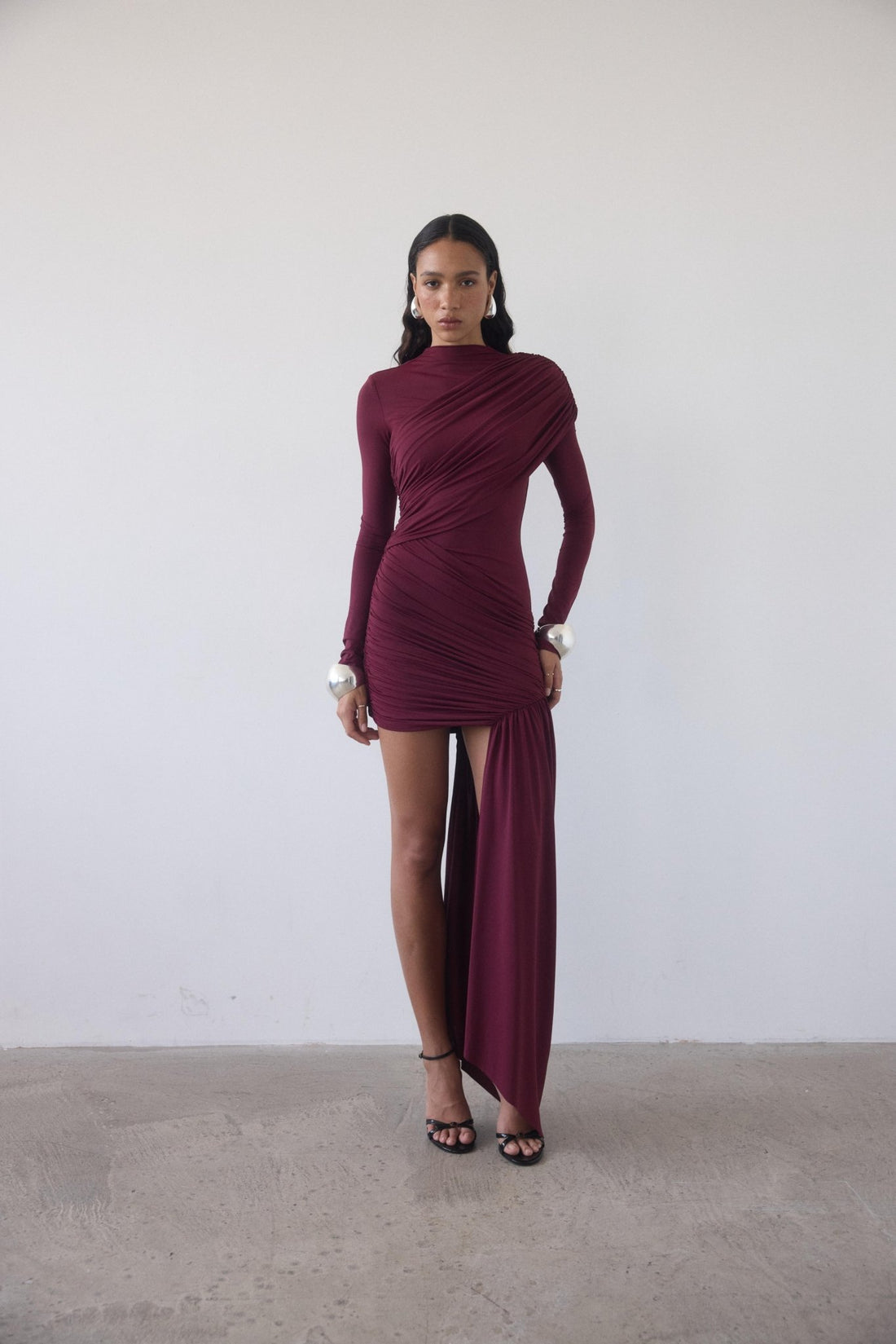 De La Vali Ravel Mini in Earth Spandex Jersey