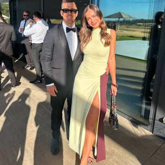 Bec & Bridge Greta Twist Maxi Dress